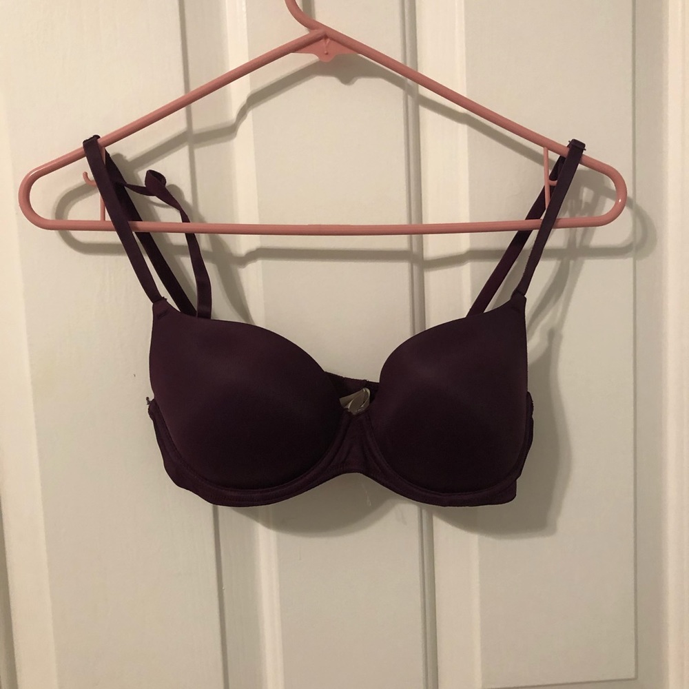 PINK burgundy bra